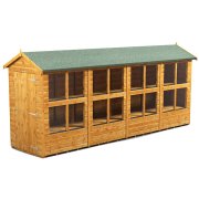 Power 16x4 Apex Potting Shed - Single Door